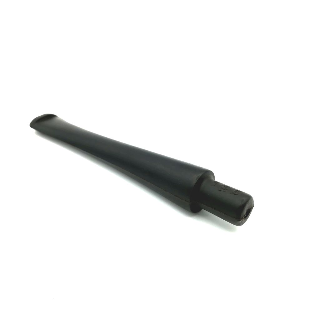 Mundstück Rohling - Ø15 - L90 - Ebonit - Pfeifenecke