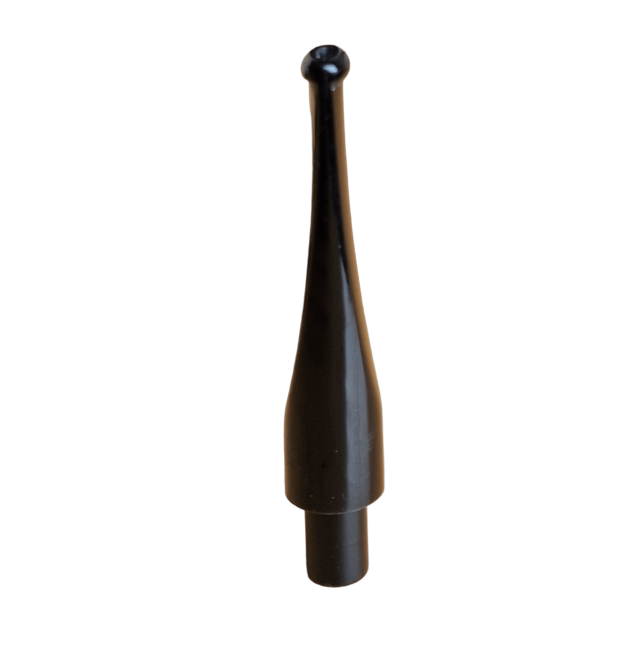 Mundstück Rohling Ø16 L75 Acryl Mit 10.5 mm Zapfen Schwarz Pfeifenecke