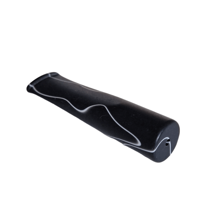 Mundstück Rohling - Ø17 - L75 - Acryl - M-Schwarz - Pfeifenecke