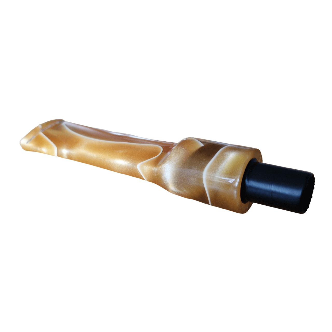 Mundstück Rohling Ø17 L75 Acryl Mit 10.5 mm Zapfen M Gelb Pfeifenecke
