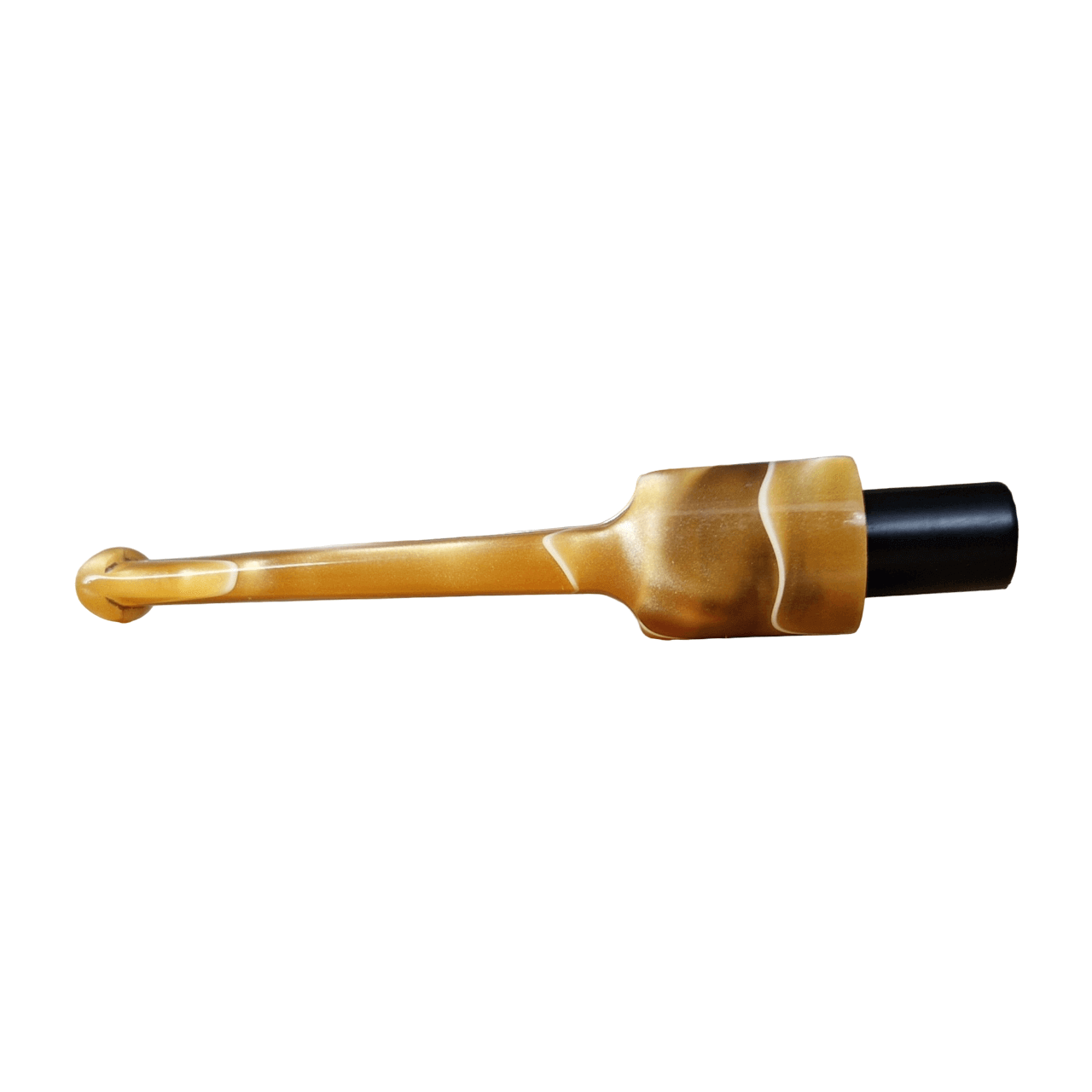Mundstück Rohling Ø17 L75 Acryl Mit 10.5 mm Zapfen M Gelb Pfeifenecke