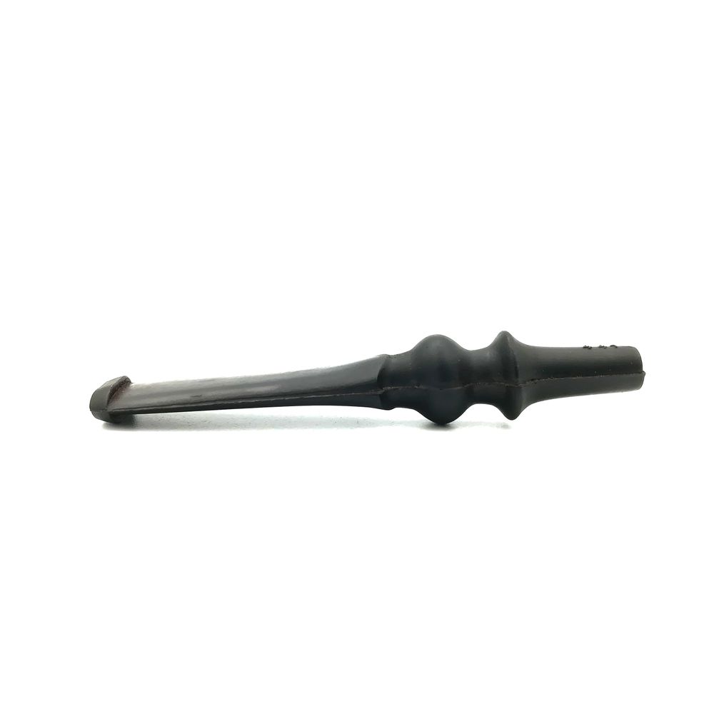 Mundstück Rohling - Ø17 - L75 - Ebonit - Pfeifenecke