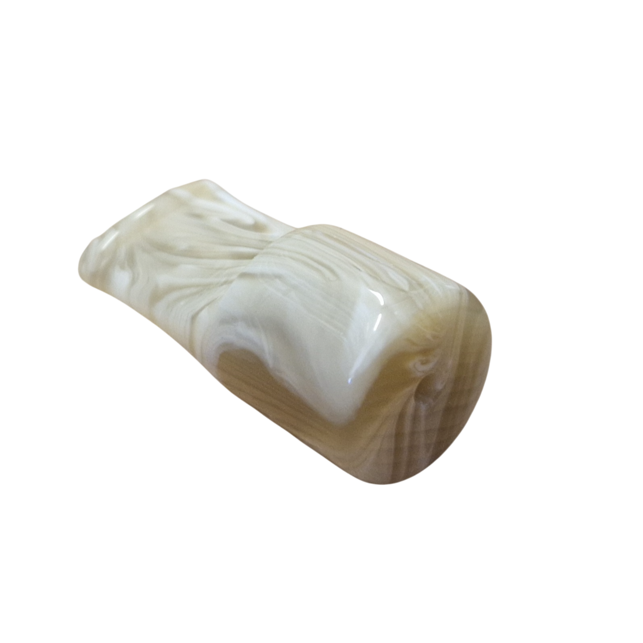 Mundstück Rohling - Ø18 - L40 - Acryl - Horn - Pfeifenecke