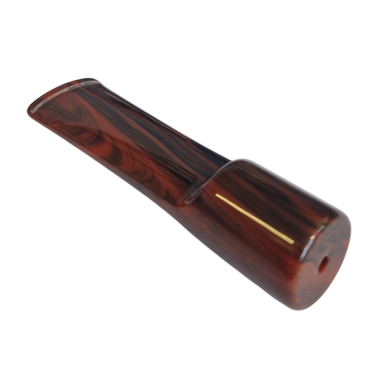 Mundstück Rohling - Ø18 - L75 - Acryl - Cumberland - Pfeifenecke