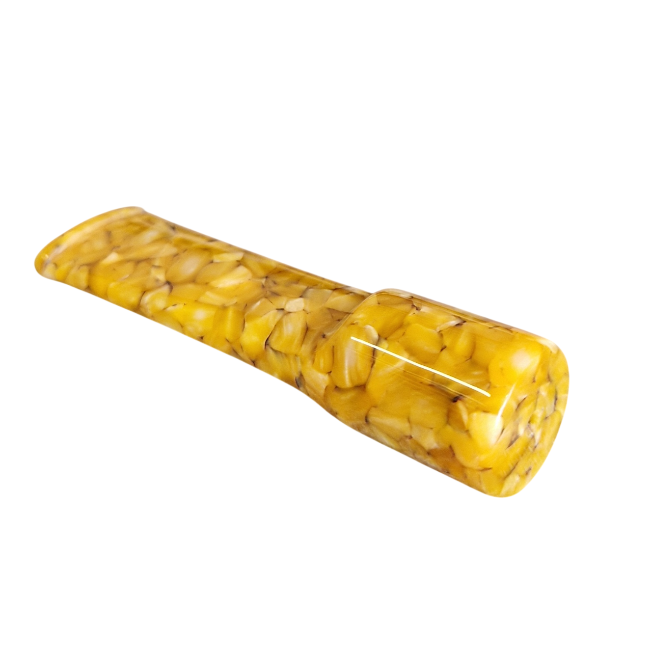 Mundstück Rohling - Ø18 - L75 - Acryl - Farbe L24 - Pfeifenecke