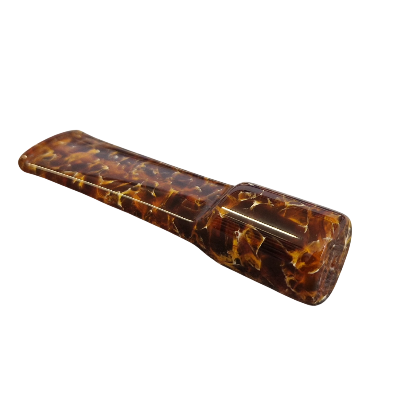 Mundstück Rohling - Ø18 - L75 - Acryl - Farbe L52 - Pfeifenecke