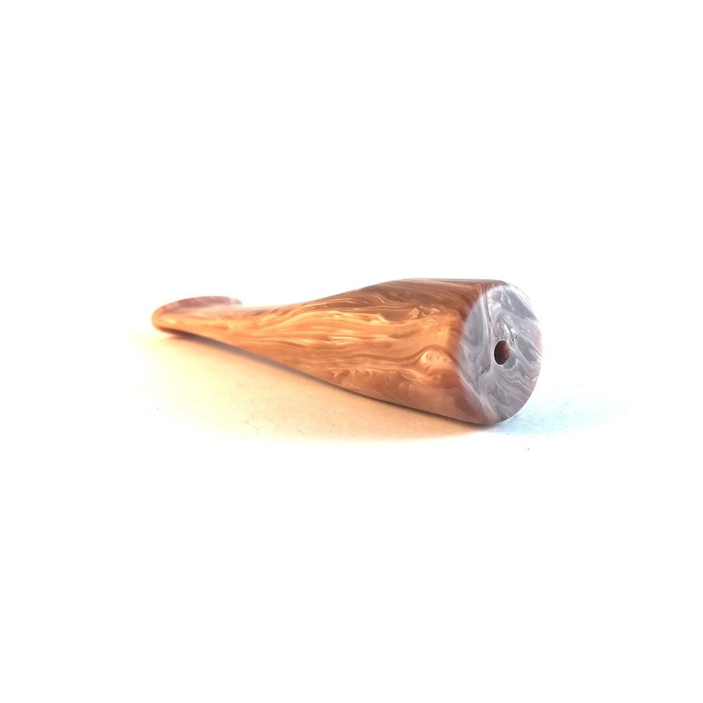 Mundstück Rohling - Ø18 - L75 - Acryl - Holz - Pfeifenecke