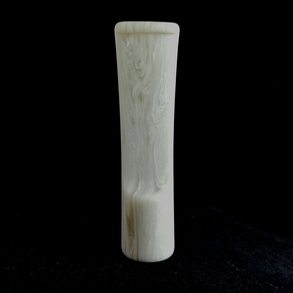 Mundstück Rohling - Ø18 - L75 - Acryl - Horn - Pfeifenecke