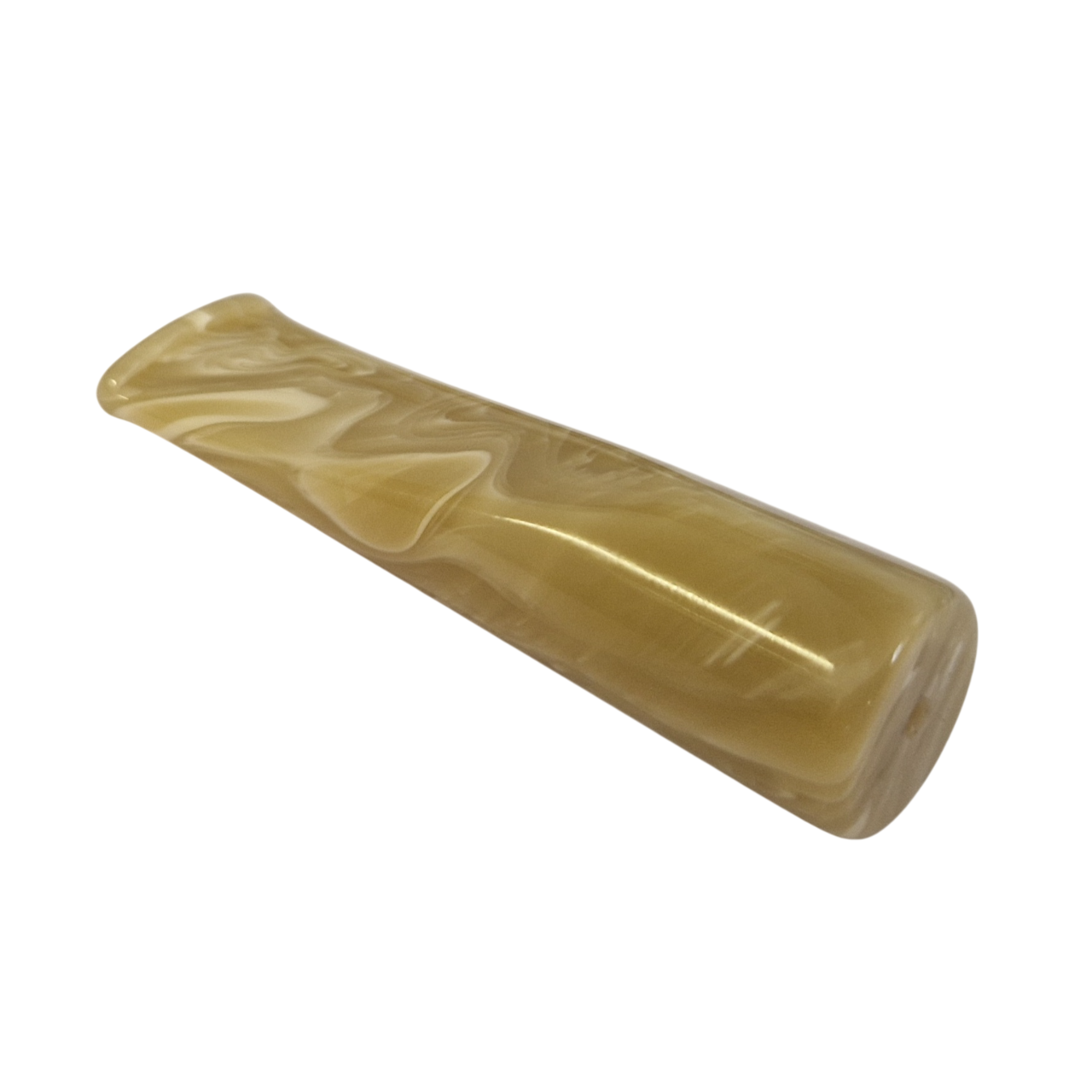 Mundstück Rohling - Ø18 - L75 - Acryl - Horn - Pfeifenecke