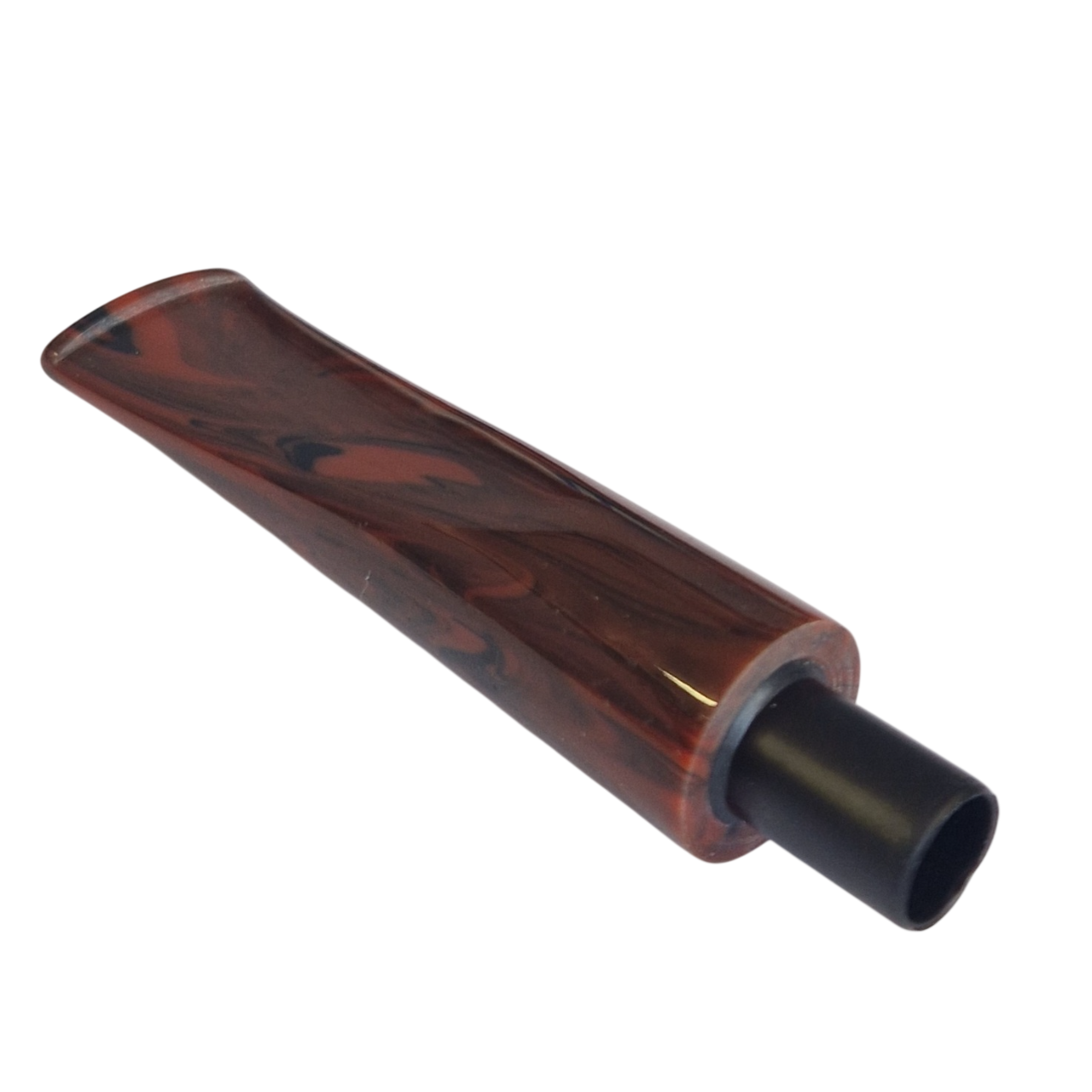 Mundstück Rohling - Ø18 - L75 - Acryl - Mit 10.5 mm Zapfen - Cumberland - PFEIFENECKE