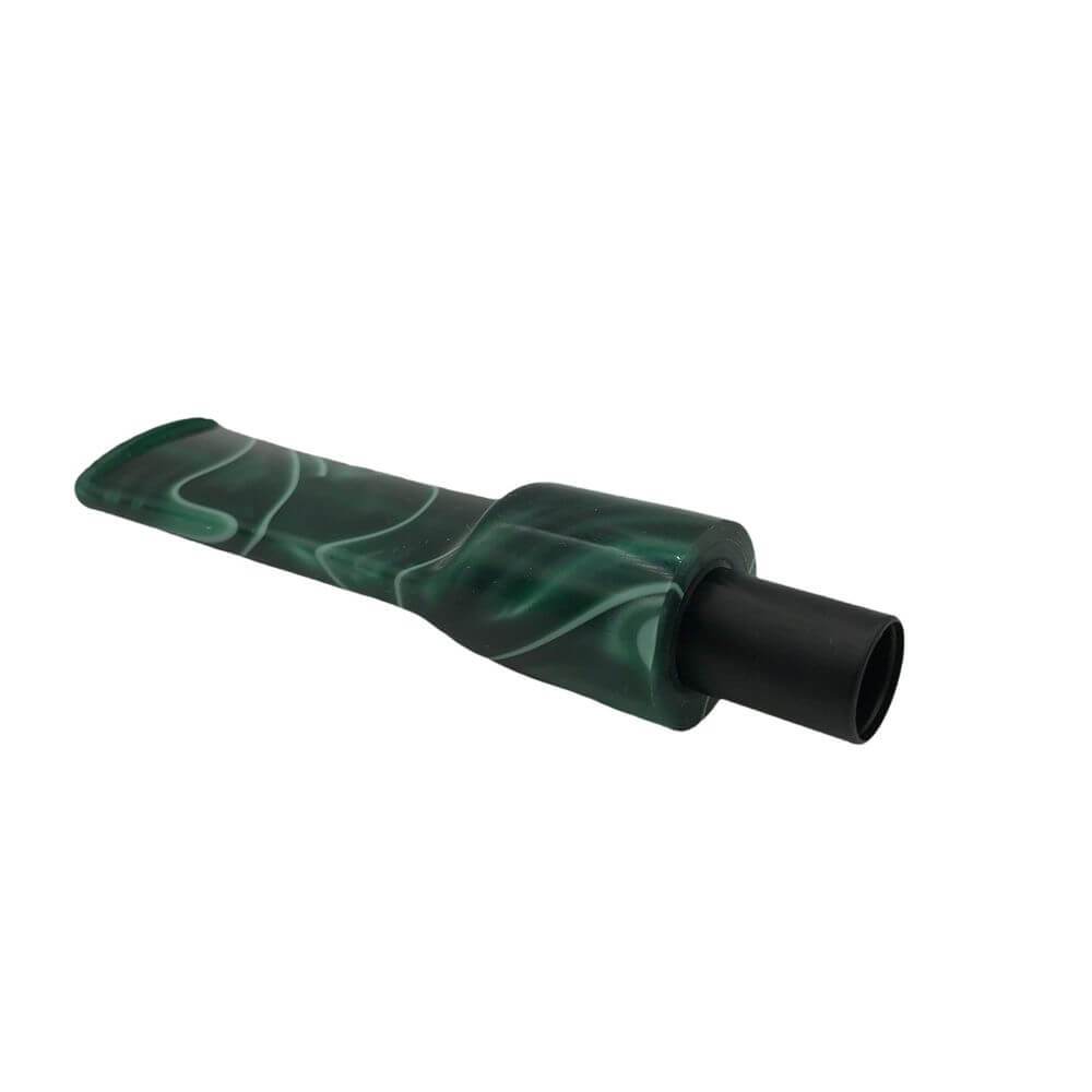 Mundstück Rohling Ø18 L75 Acryl Mit 10.5 mm Zapfen M Grün Pfeifenecke