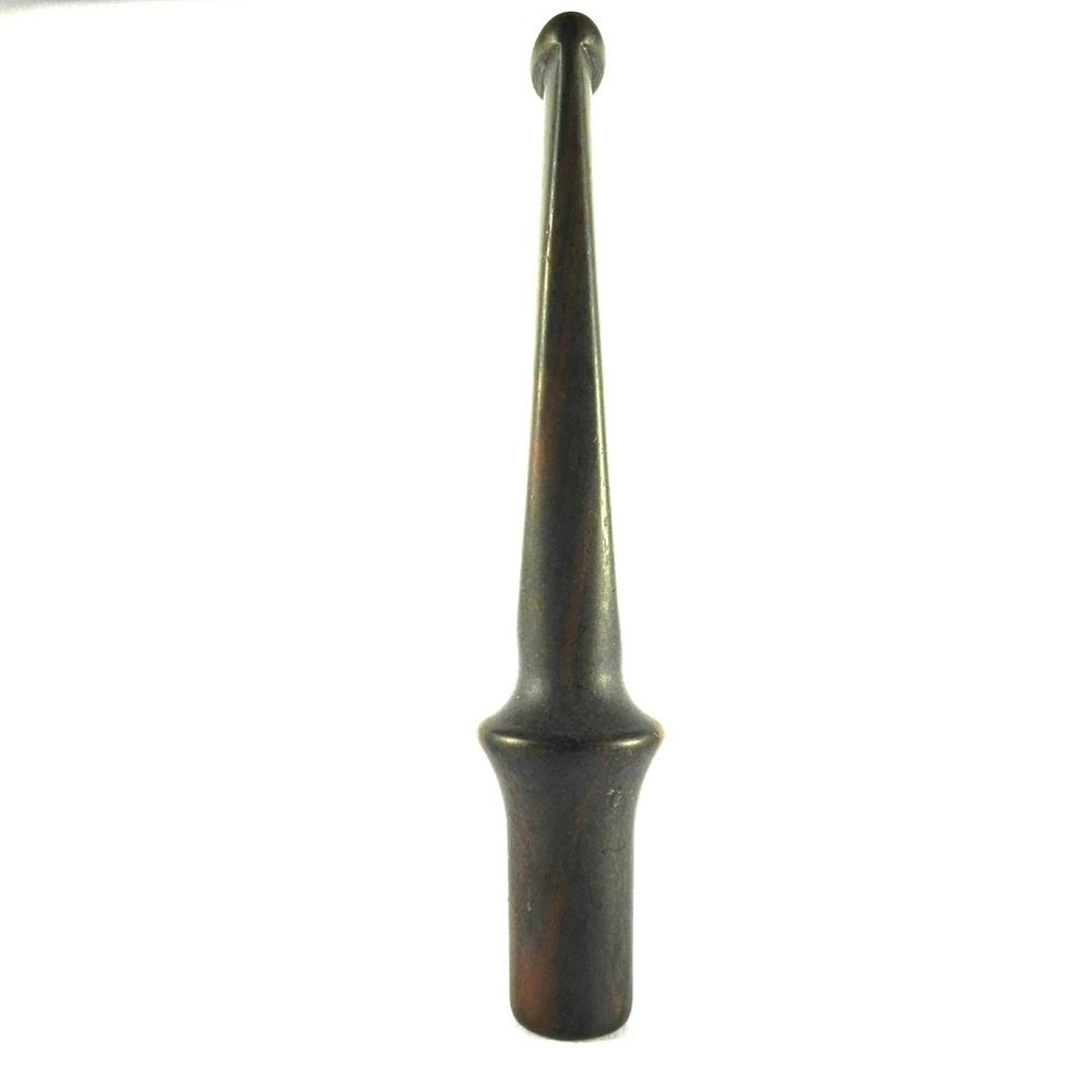 Mundstück Rohling - Ø18 - Ø12 - L95 - Acryl - Cumberland - Pfeifenecke