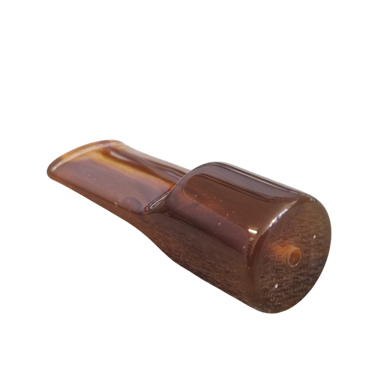 Mundstück Rohling - Ø20 - L60 - Acryl - Tortuga - Pfeifenecke