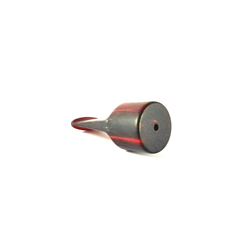 Mundstück Rohling - Ø22 - L50 - Acryl - Rot - Pfeifenecke