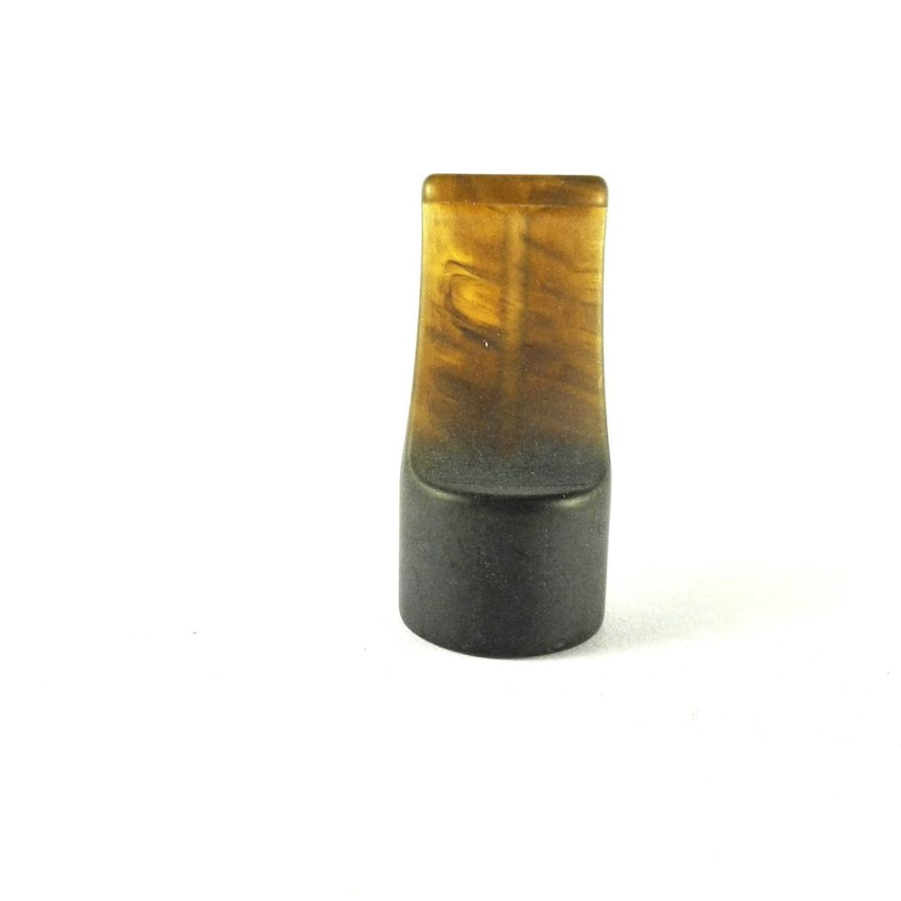 Mundstück Rohling - Ø24 - L51 - Acryl - Tortuga - Pfeifenecke