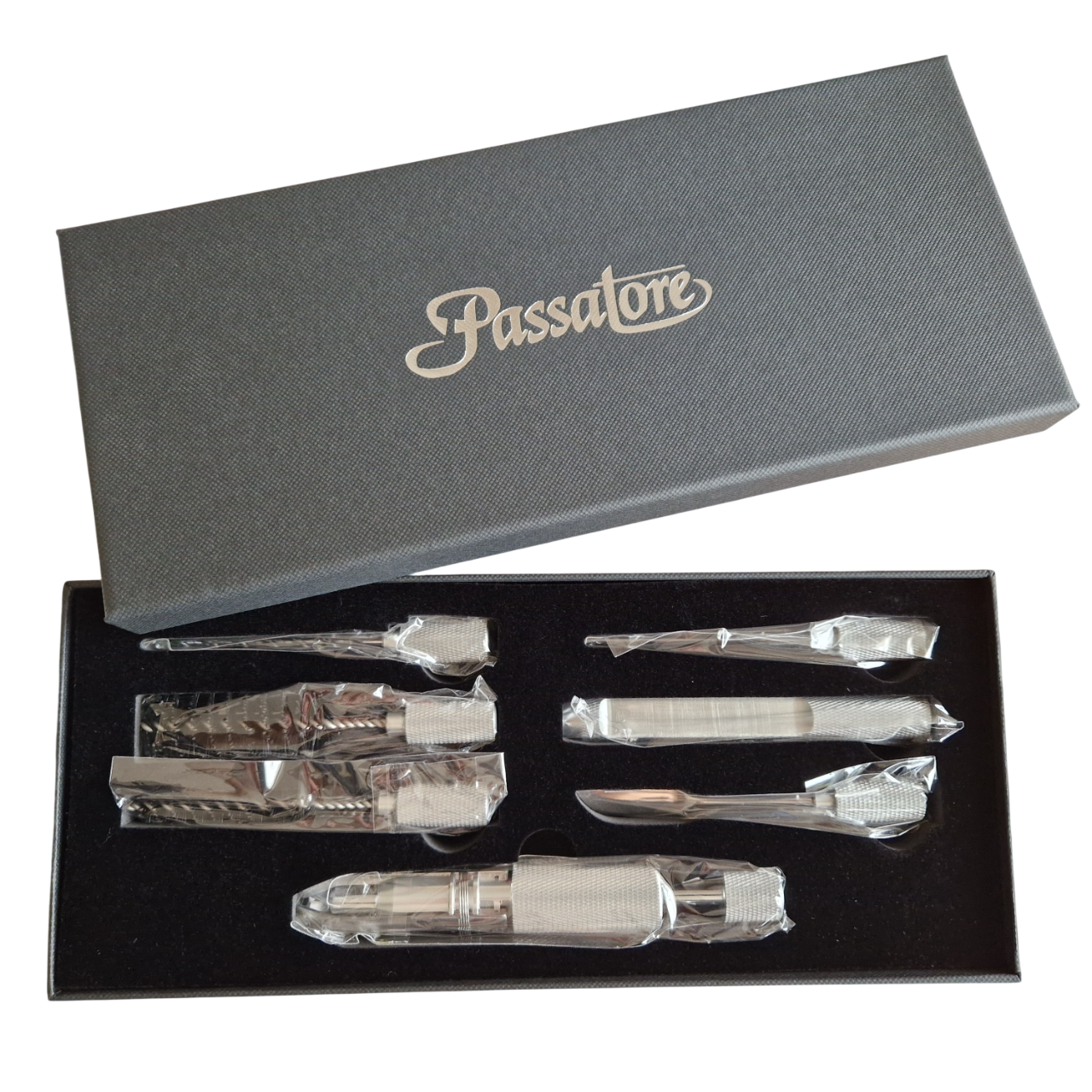 PASSATORE Pipe Service Set in Geschenkverpackung - Pfeifenecke