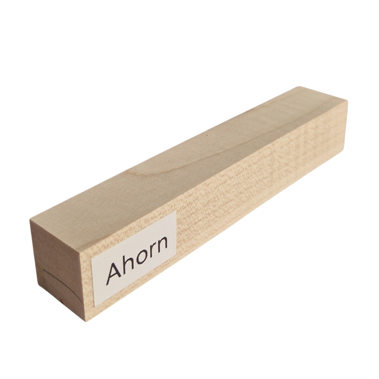 Pen Blank - 125x22x22 mm - Ahorn - Pfeifenecke