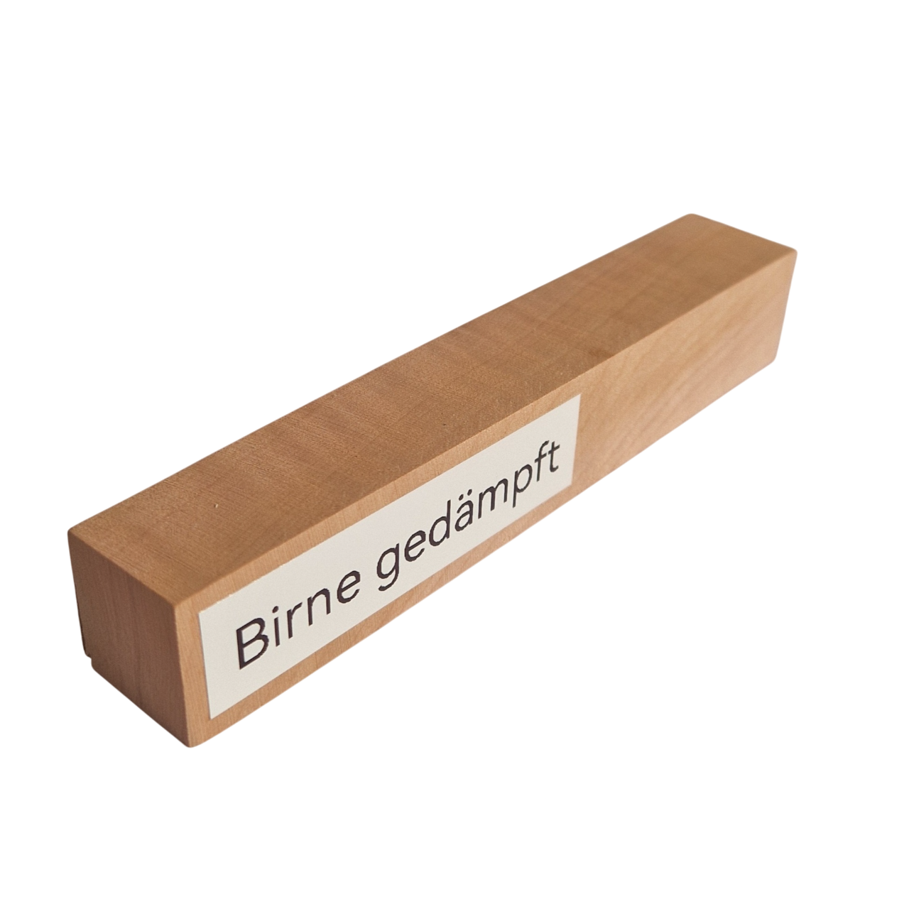 Pen Blank - 125x22x22 mm - Birne gedämpft - Pfeifenecke