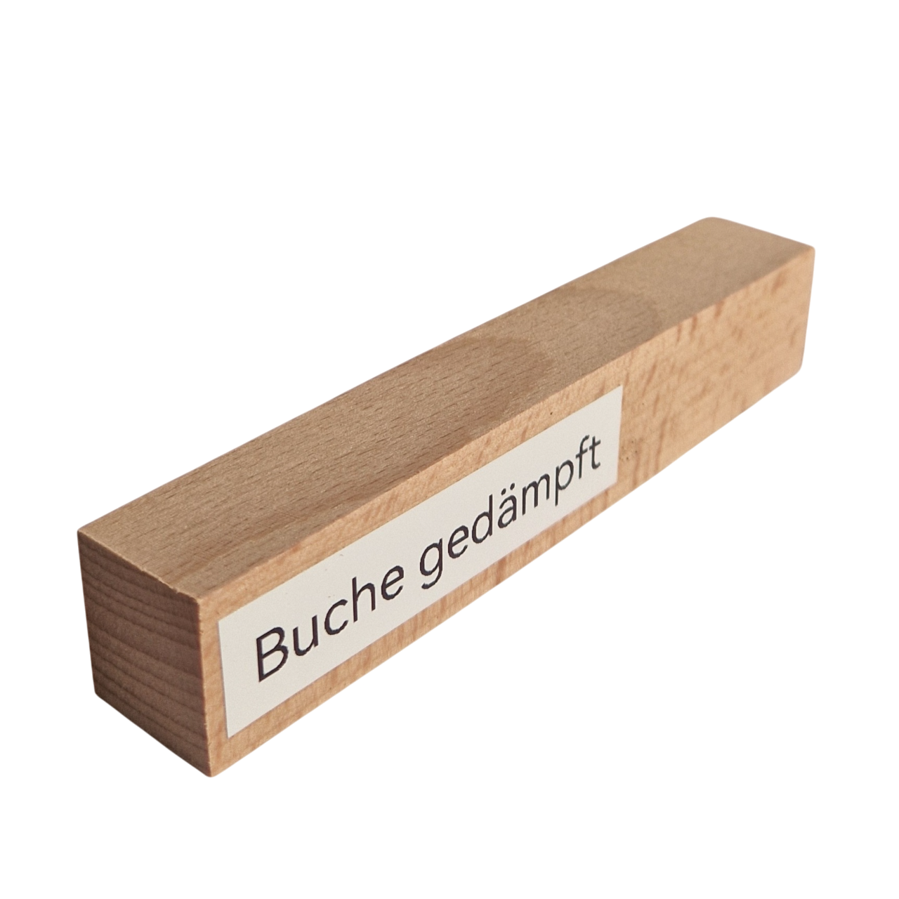 Pen Blank - 125x22x22 mm - Buche gedämpft - Pfeifenecke