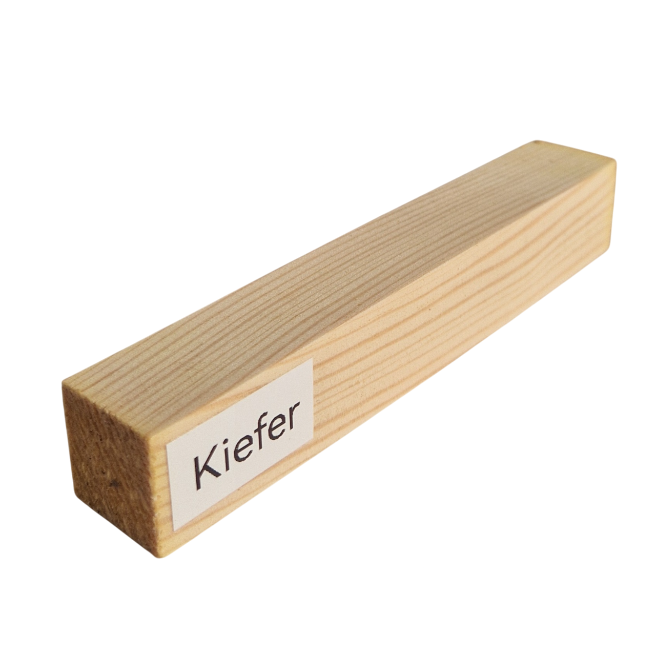 Pen Blank - 125x22x22 mm - Kiefer - Pfeifenecke