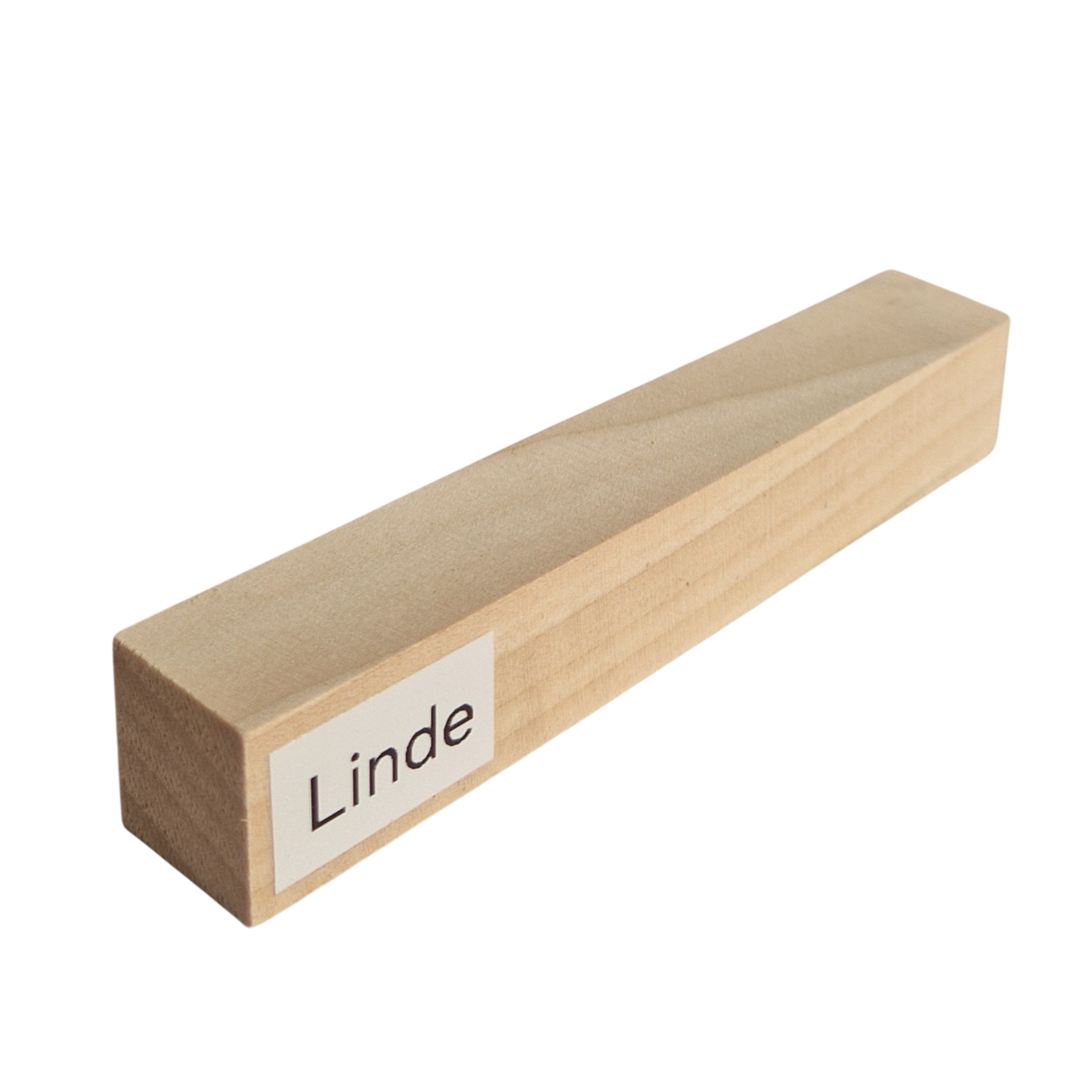 Pen Blank - 125x22x22 mm - Linde - Pfeifenecke