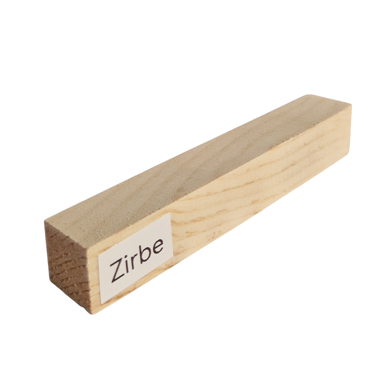 Pen Blank - 125x22x22 mm - Zirbe - Pfeifenecke