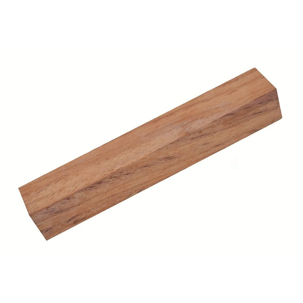 Pen blank - 130x20x20 mm - Pterocarpus macrocarpus Holz (Helles Walnuss) - Pfeifenecke