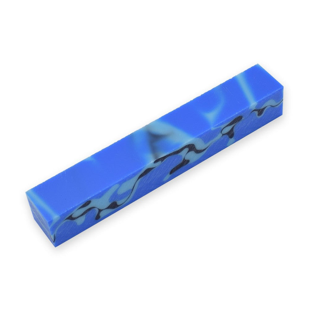 Pen blank - Acryl - 130x20x20 mm - US Navy Tarnung - Pfeifenecke