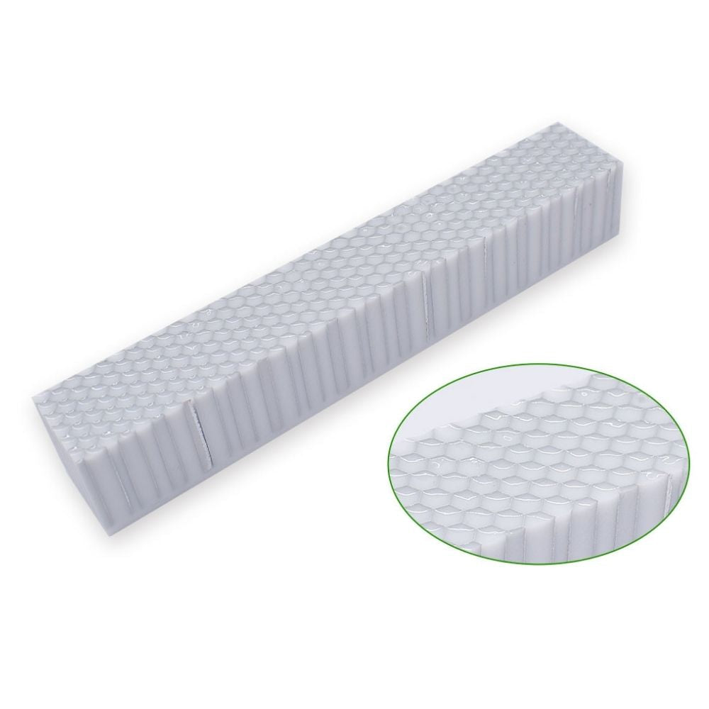 Pen blank - Harz - 130x20x20 mm - Weiß - Pfeifenecke