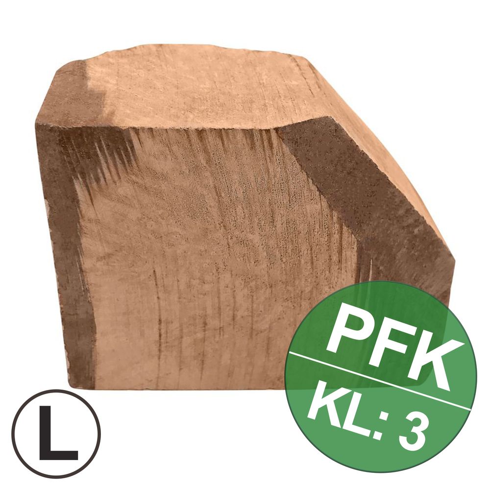 PFEIFENECKE Bruyere Ebouchon - Qualität: Klasse 3 - Größe: L - Pfeifenecke