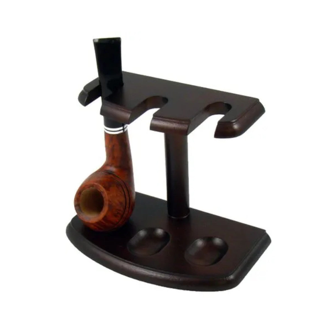 Pfeifenständer aus Holz für 3 Pfeifen - Pfeifenecke