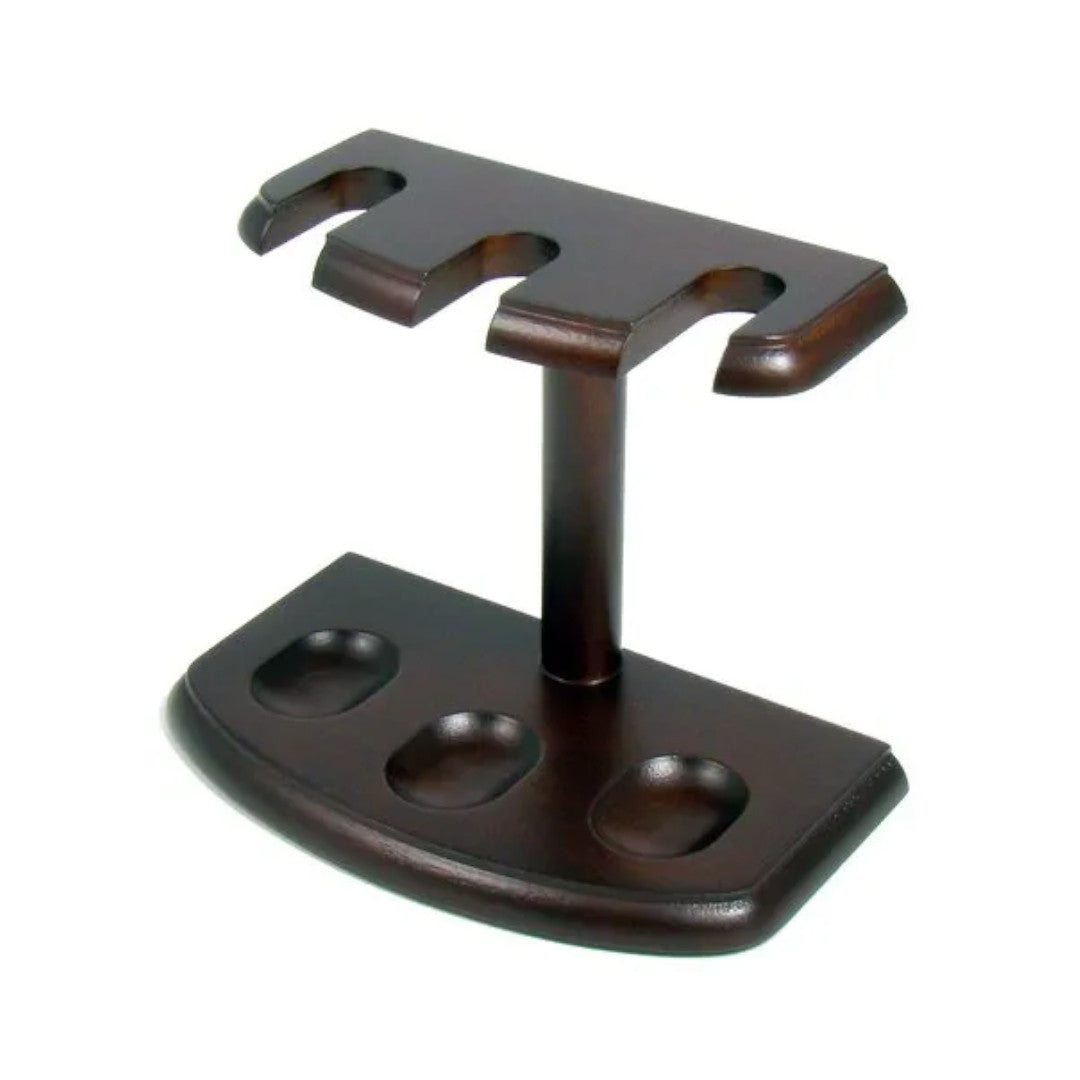 Pfeifenständer aus Holz für 3 Pfeifen - Pfeifenecke