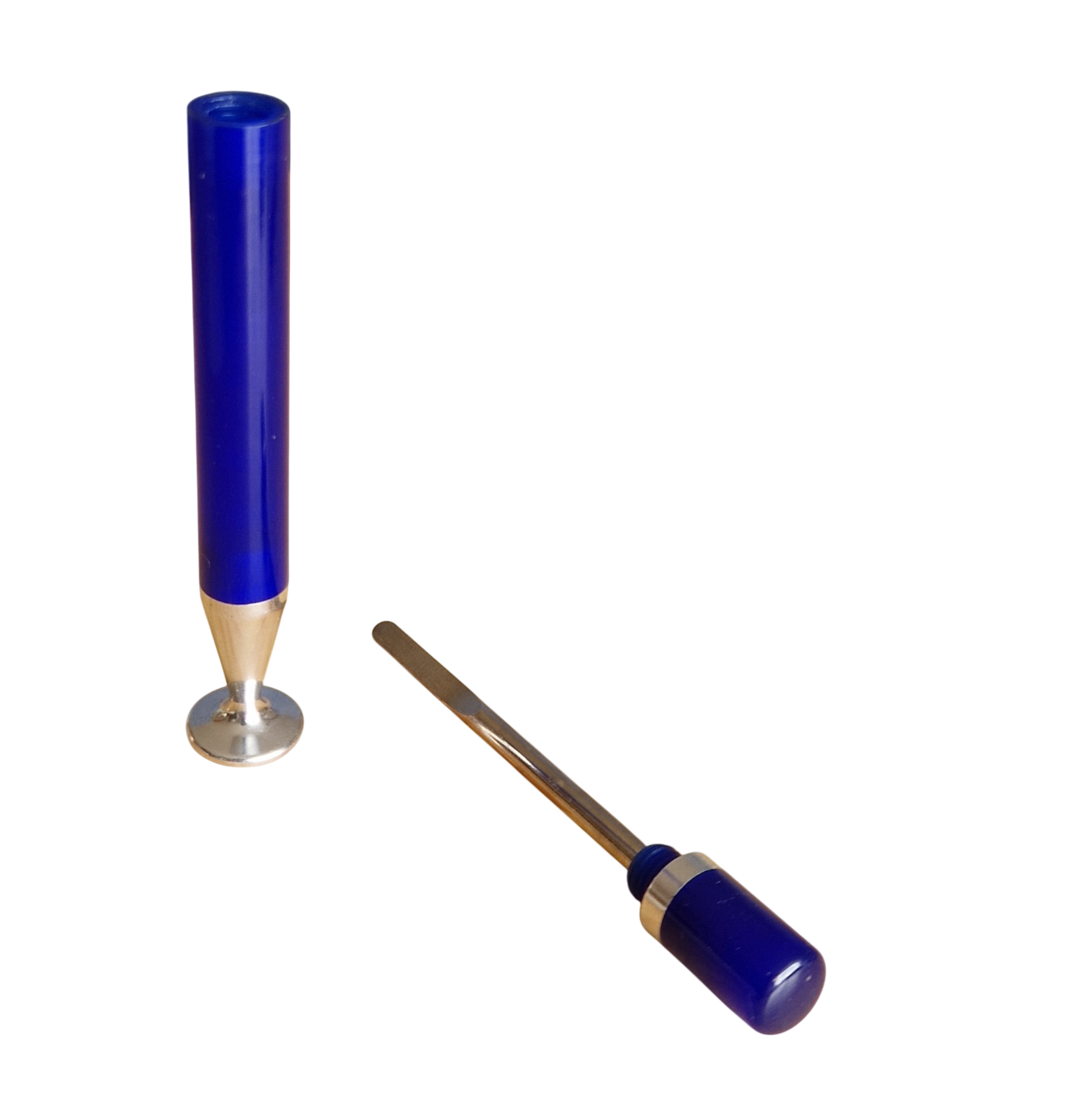 Pfeifenstopfer - 2-teilig - Blau - Pfeifenecke