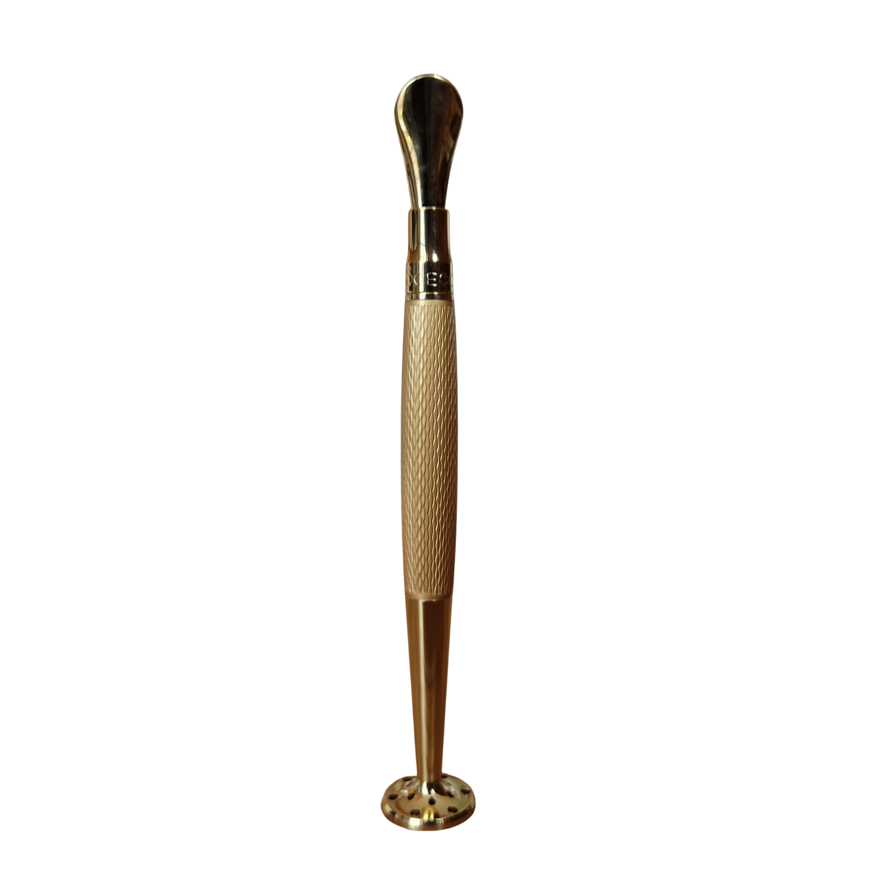 Pfeifenstopfer - 2-teilig - gold - Pfeifenecke