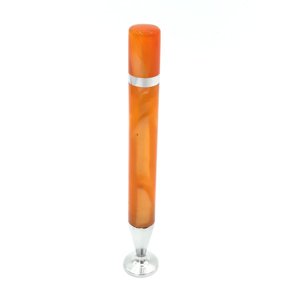 Pfeifenstopfer - 2-teilig - orange - Pfeifenecke
