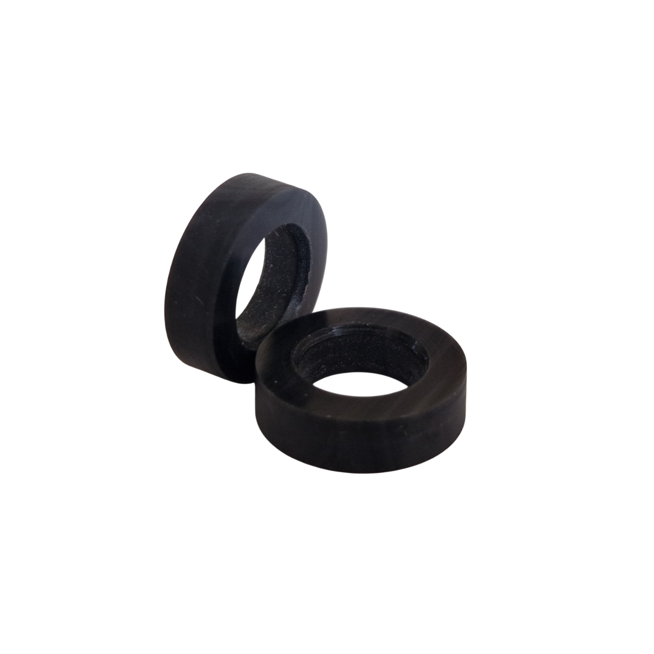 Ring - Ø18 - Acryl - Dunkelgrau - Pfeifenecke