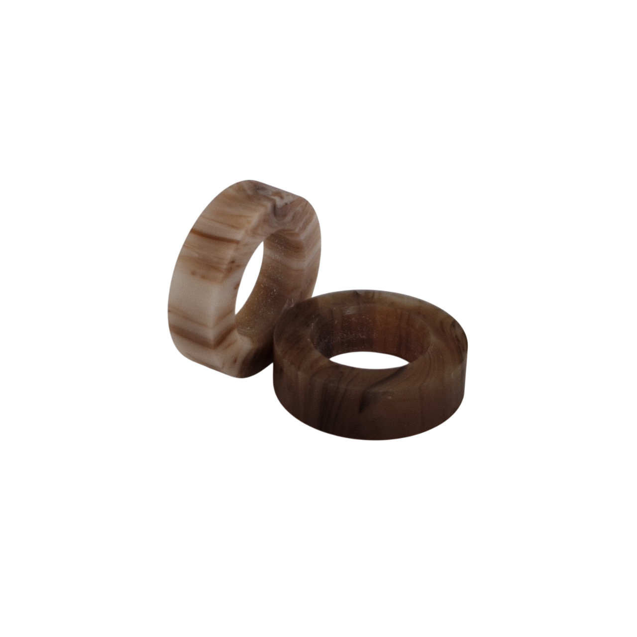 Ring - Ø18 - Acryl - Horn - Pfeifenecke