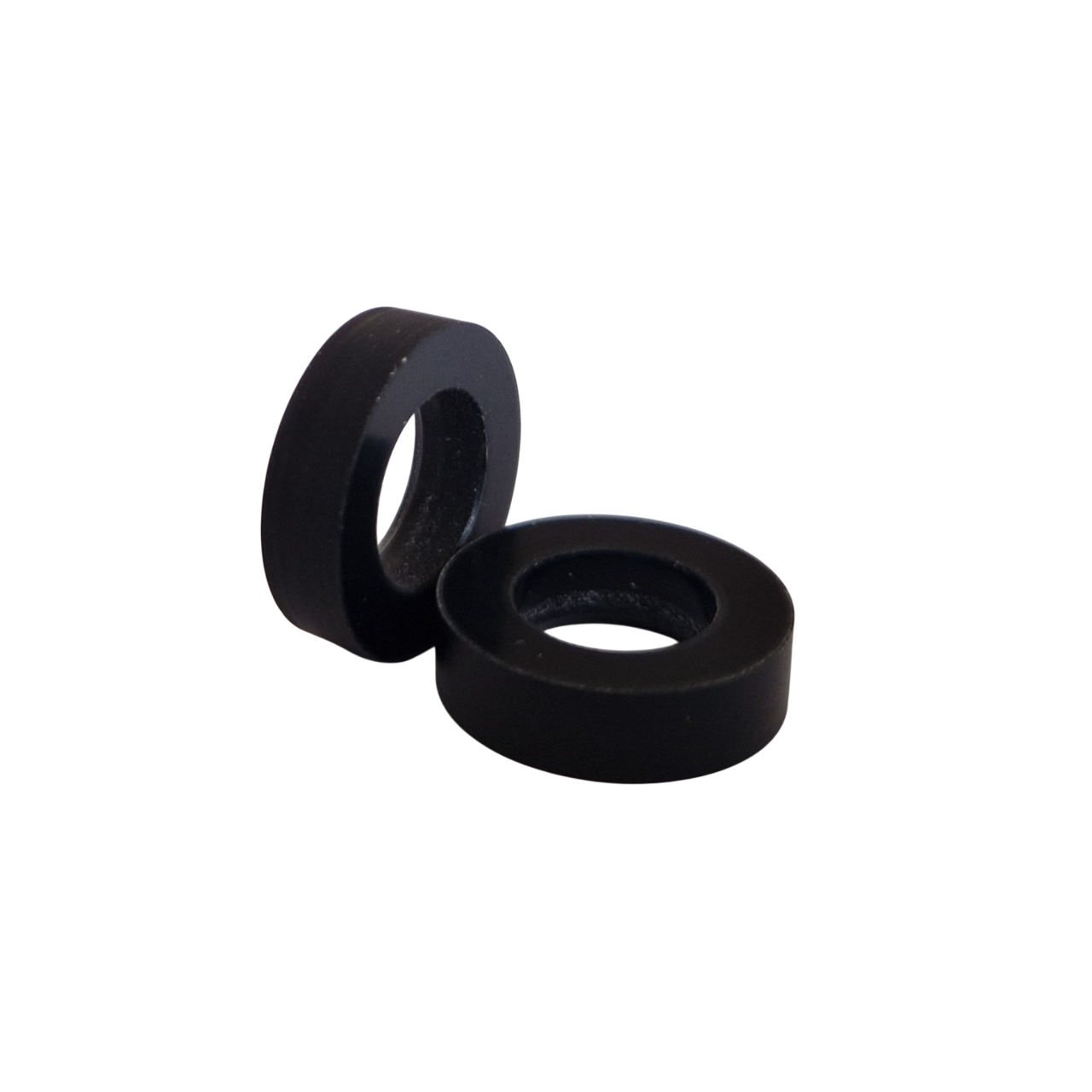 Ring - Ø18 - Acryl - Schwarz - Pfeifenecke