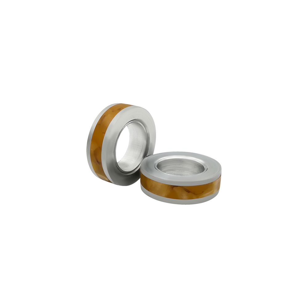 Ring - Ø18 - Aluminium - Gelb L24 - Pfeifenecke