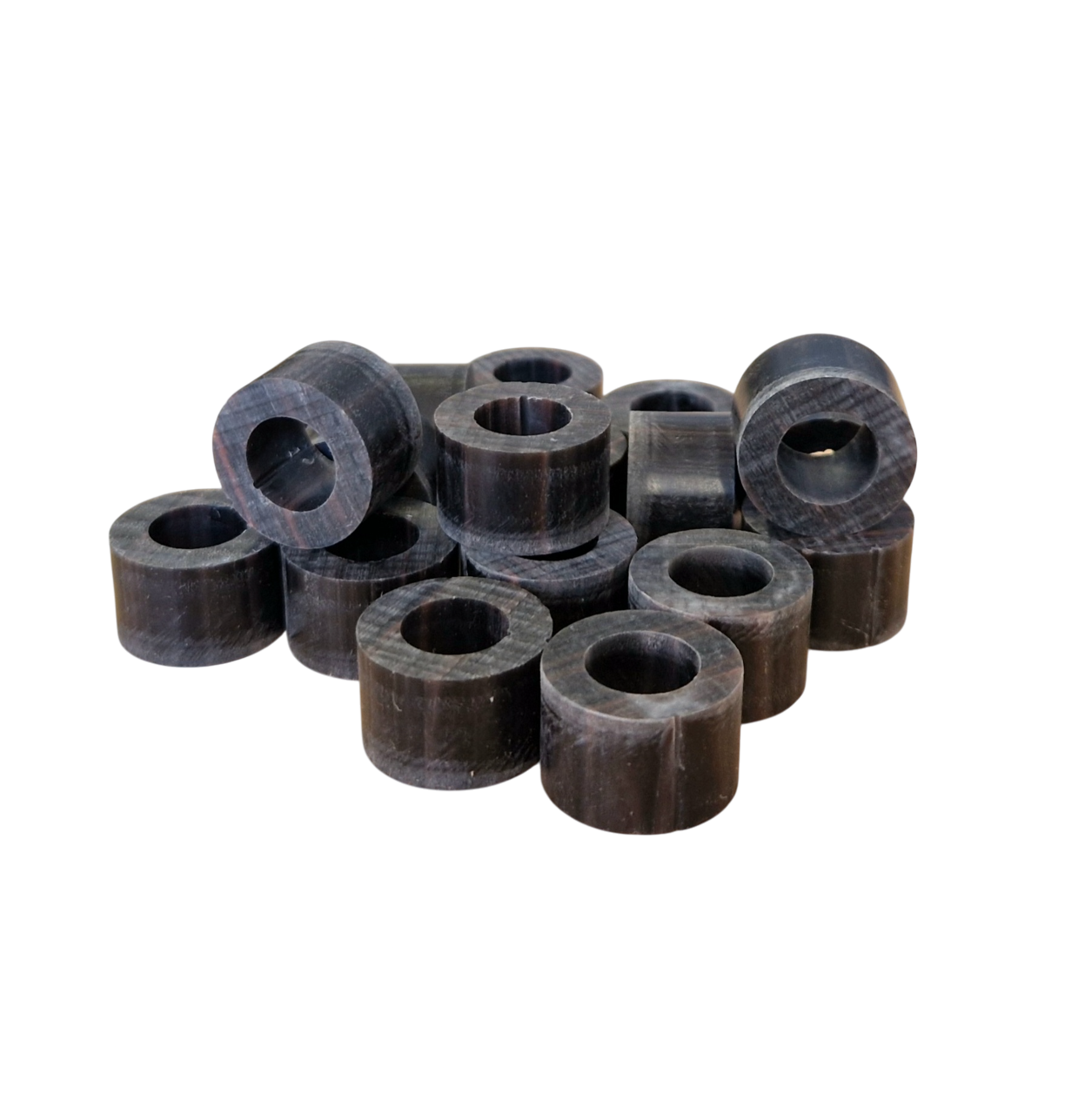 Ring - Ø18 mm - Acryl - Farbe ’Wenge’ - Pfeifenecke