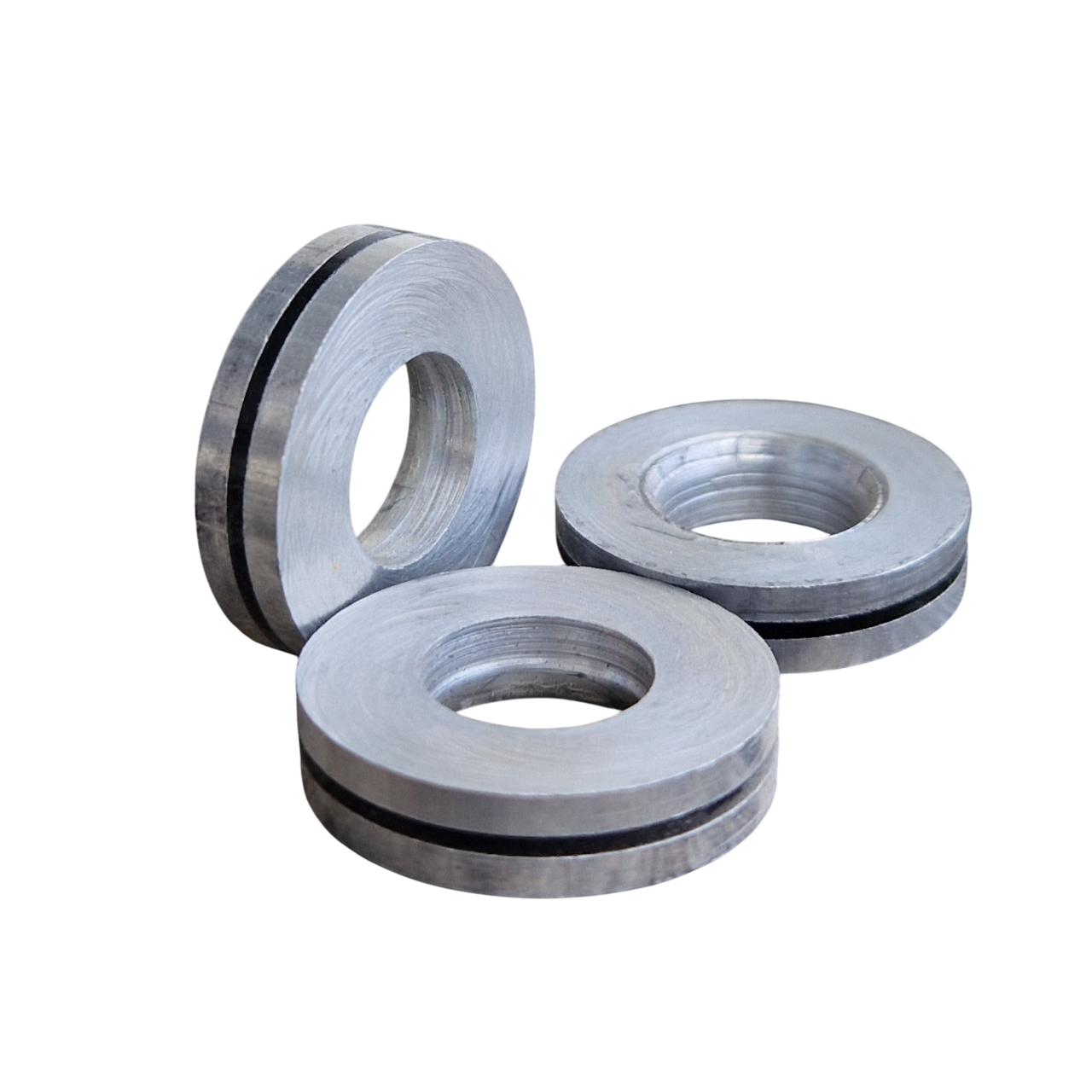 Ring - Ø22 - Aluminium mit schwarzem - Pfeifenecke