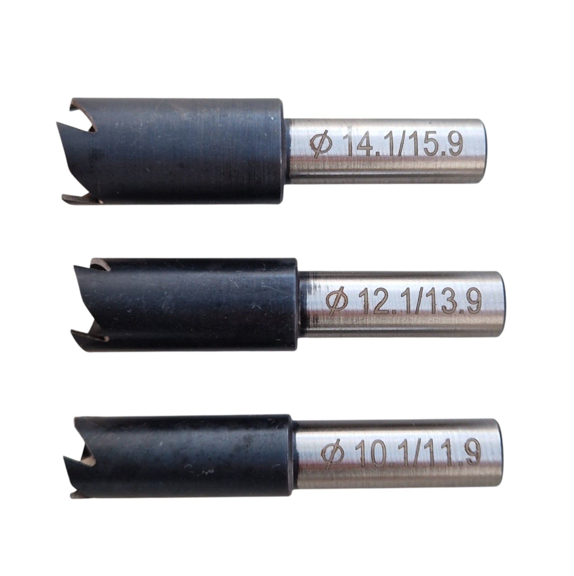 Ringfräser - 3 verschiedene Größen - Pfeifenecke