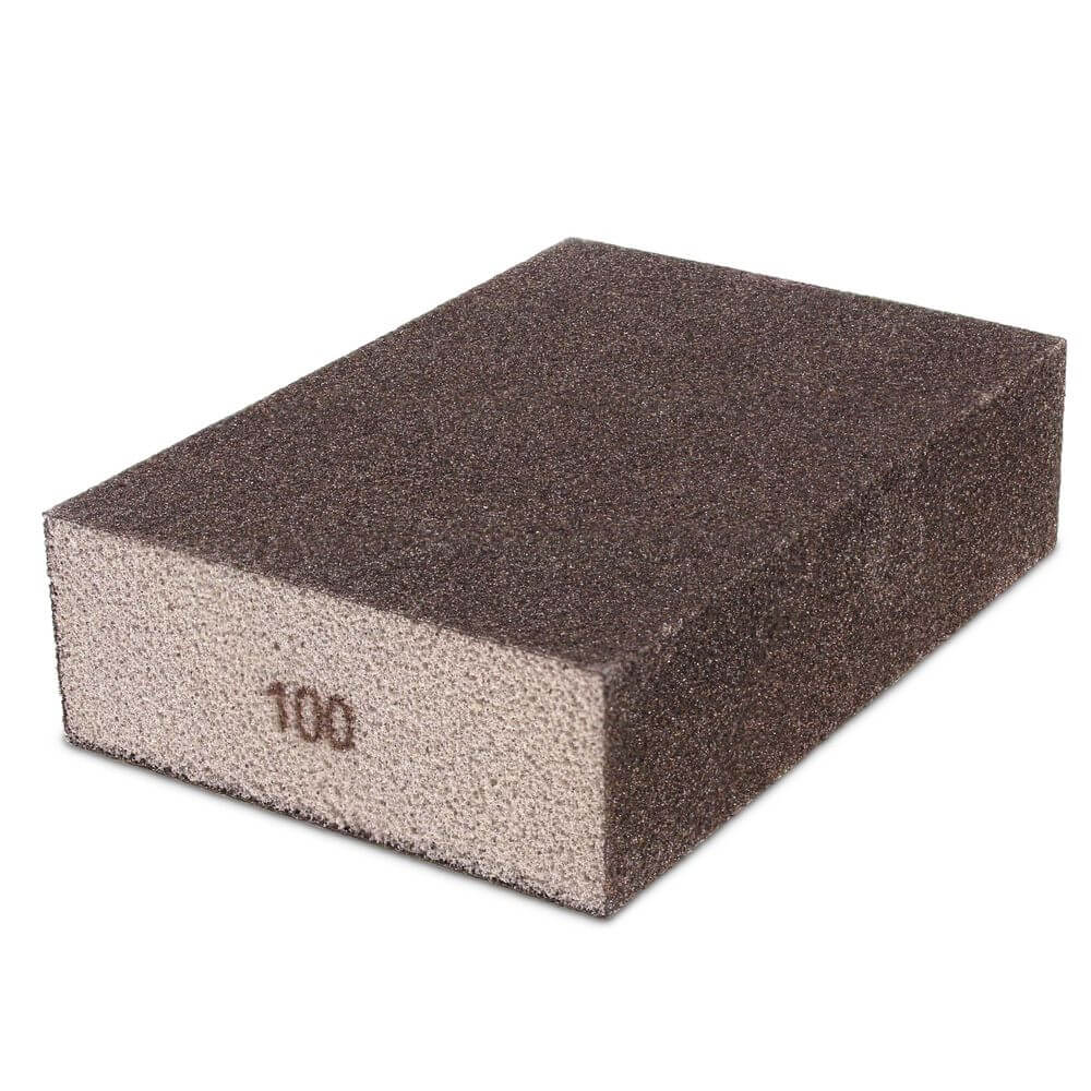Schleifschwamm Körnung: 100 Schleifbild: ca. P220 - Pfeifenecke