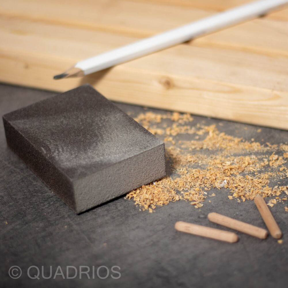 Schleifschwamm Körnung: 60 Schleifbild: ca. P150 - Pfeifenecke