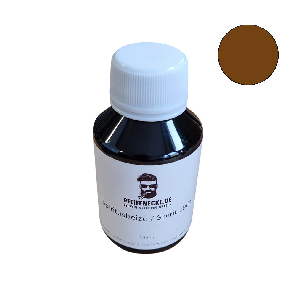 Spiritusbeize - braun - 100ml - Pfeifenecke