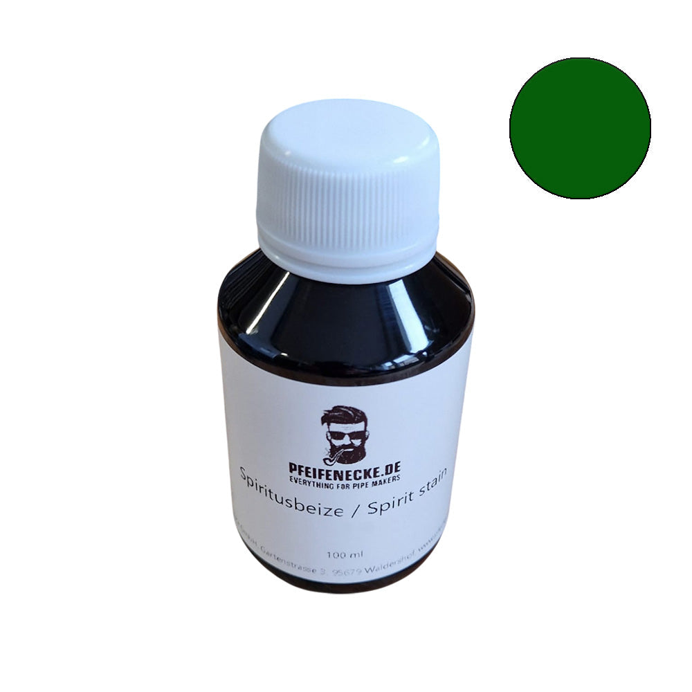 Spiritusbeize - grün - 100ml - Pfeifenecke