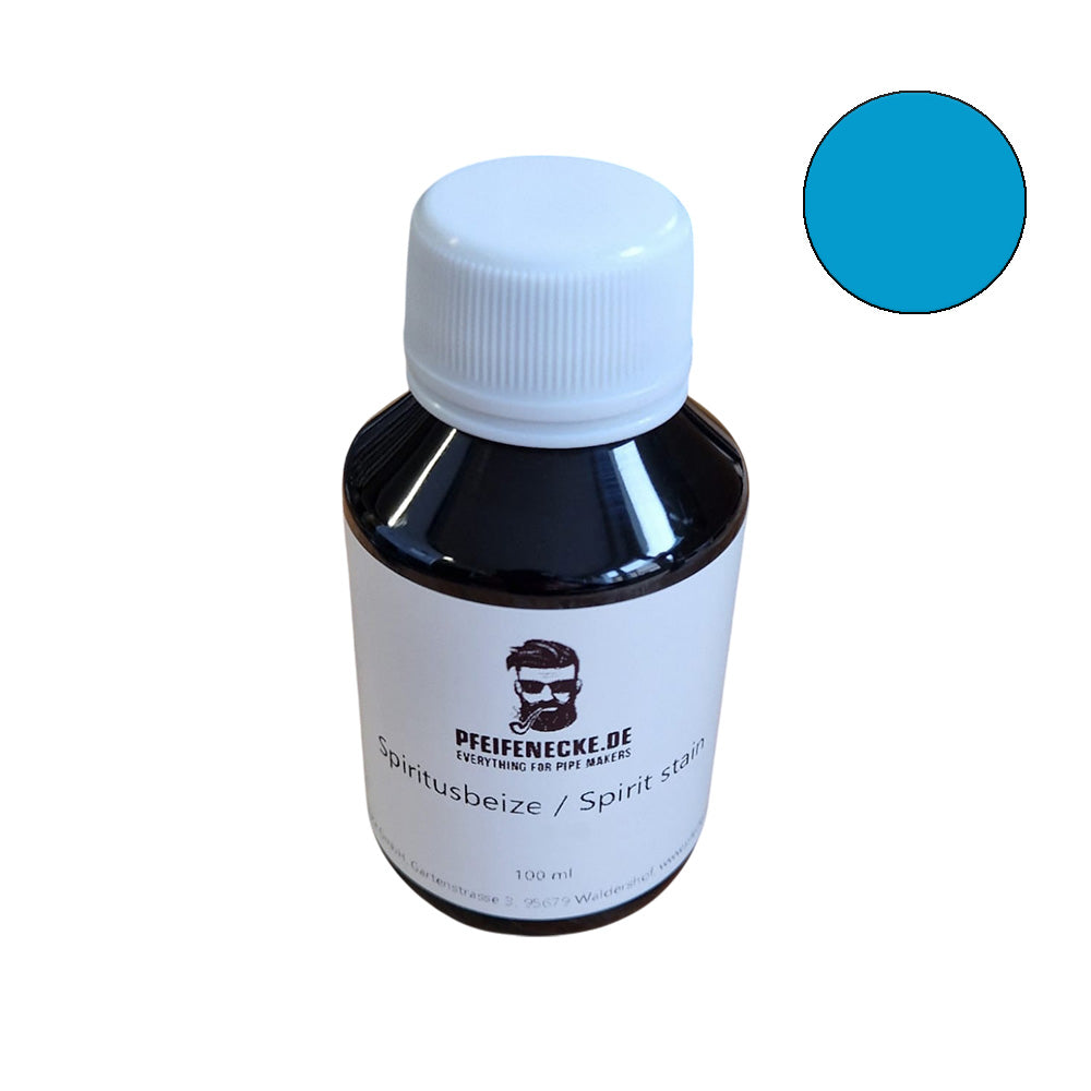 Spiritusbeize - hellblau - 100ml - Pfeifenecke