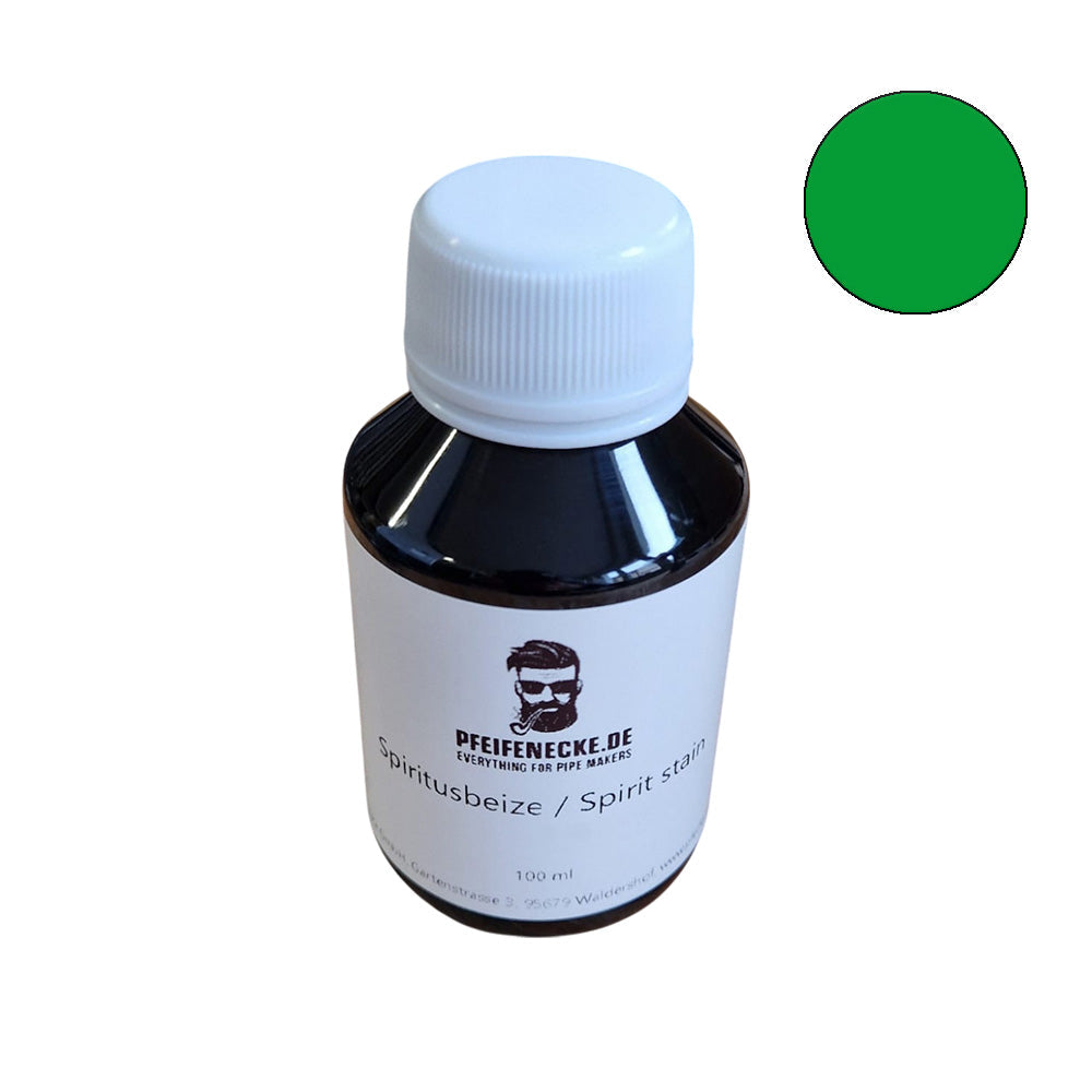 Spiritusbeize - hellgrün - 100ml - Pfeifenecke