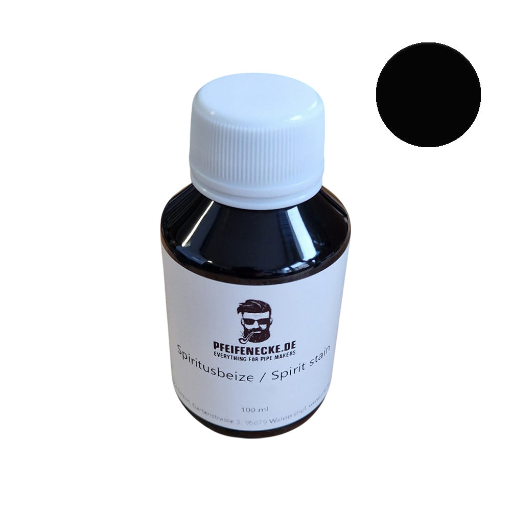 Spiritusbeize - tiefschwarz - 100ml - Pfeifenecke