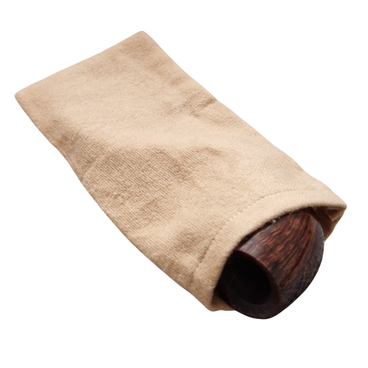 Stoffbeutel beige ohne Schnur - Pfeifenecke